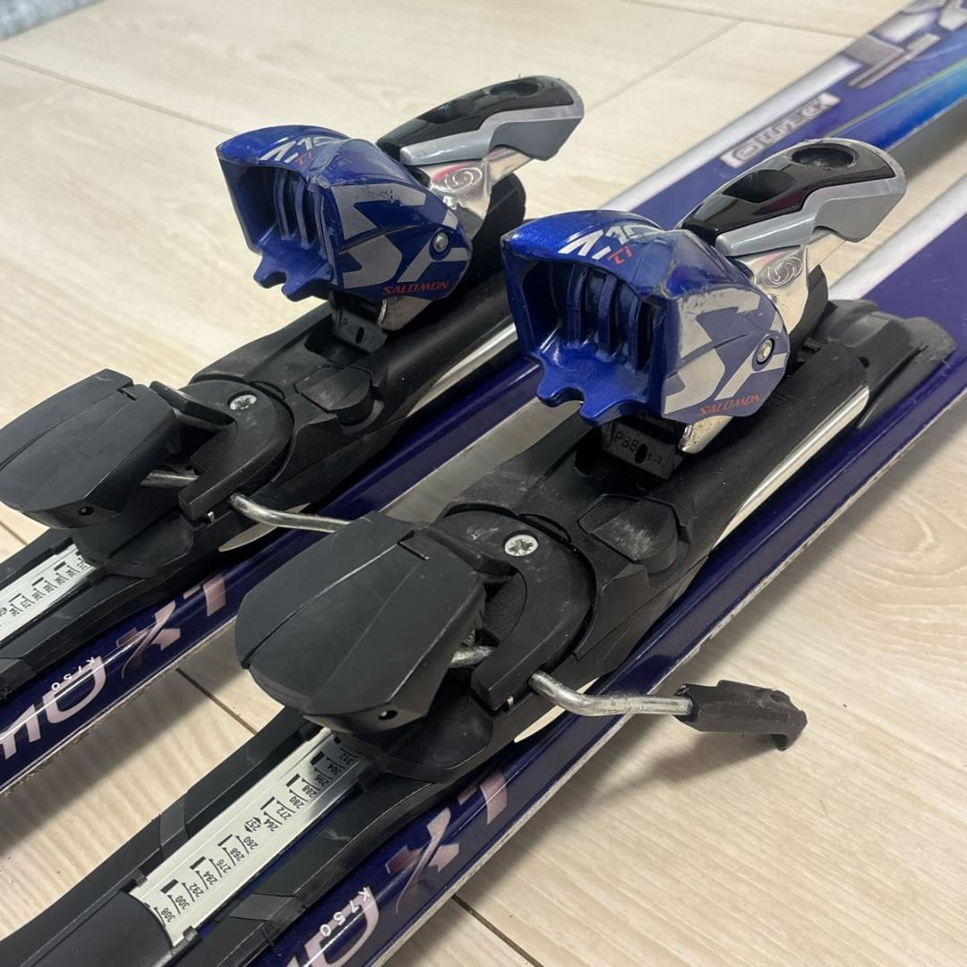 【良品】SALOMON スキー 3点セット 送料無料　匿名配送