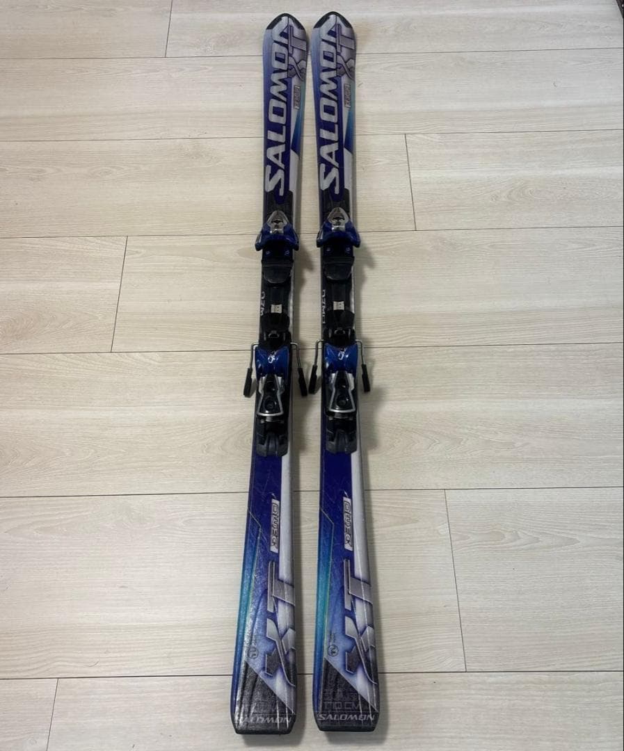 【良品】SALOMON スキー 3点セット 送料無料　匿名配送