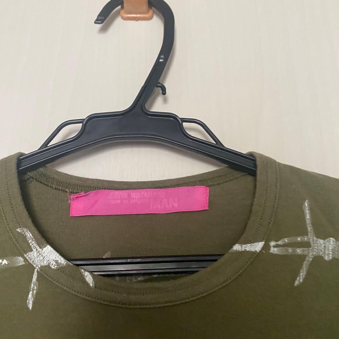 あ　ジュンヤワタナベ コムデギャルソン MAN 有刺鉄線 Tシャツ