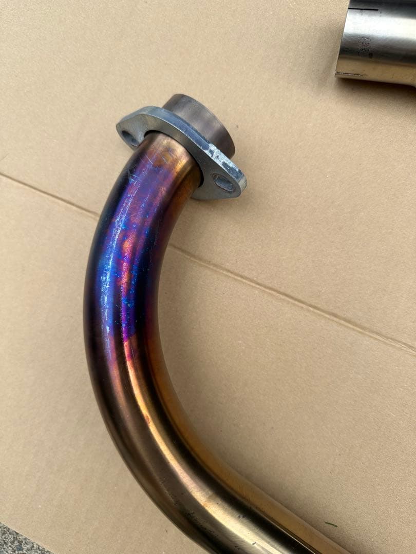 RSヨコタ グラストラッカーNJ4BA用 ビューティメガホンマフラー美品