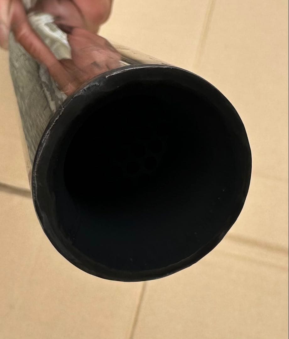 RSヨコタ グラストラッカーNJ4BA用 ビューティメガホンマフラー美品