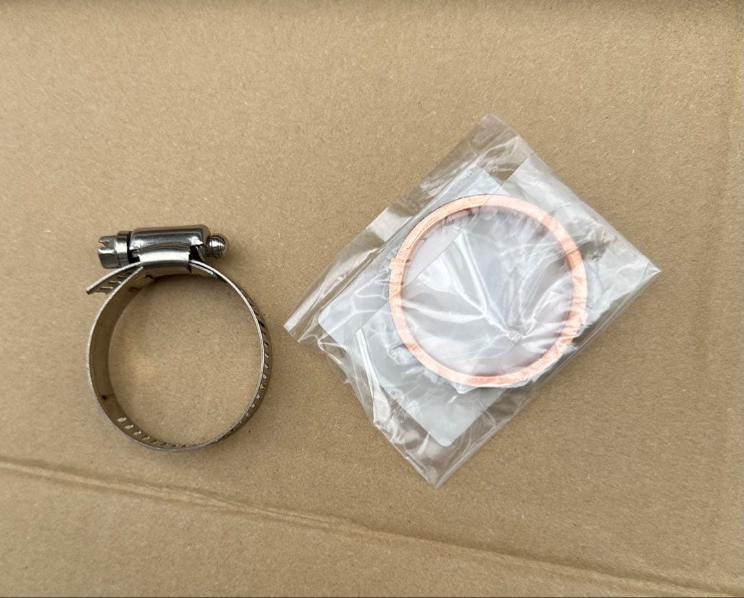 RSヨコタ グラストラッカーNJ4BA用 ビューティメガホンマフラー美品