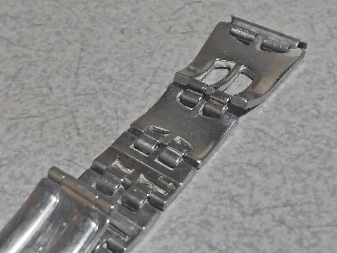 タ*ン様 セイコー　5スポーツ純正ブレス(7019　601)　※付着物のためジャ