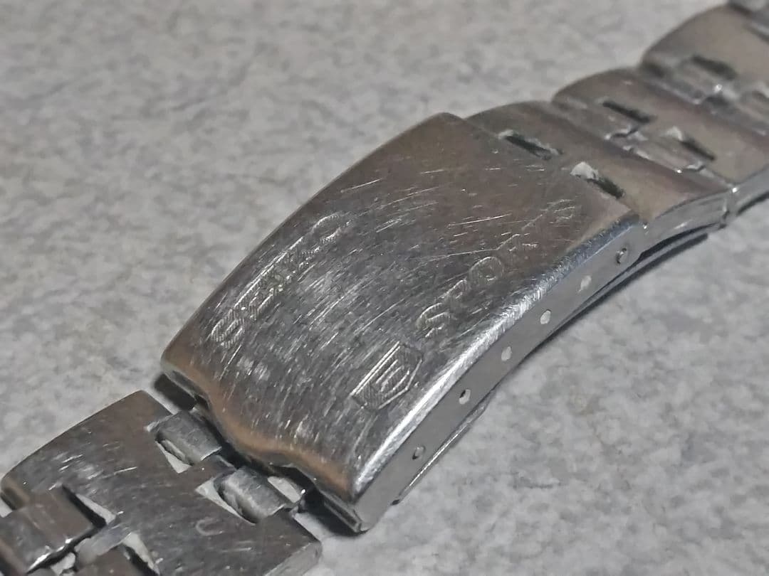 タ*ン様 セイコー　5スポーツ純正ブレス(7019　601)　※付着物のためジャ