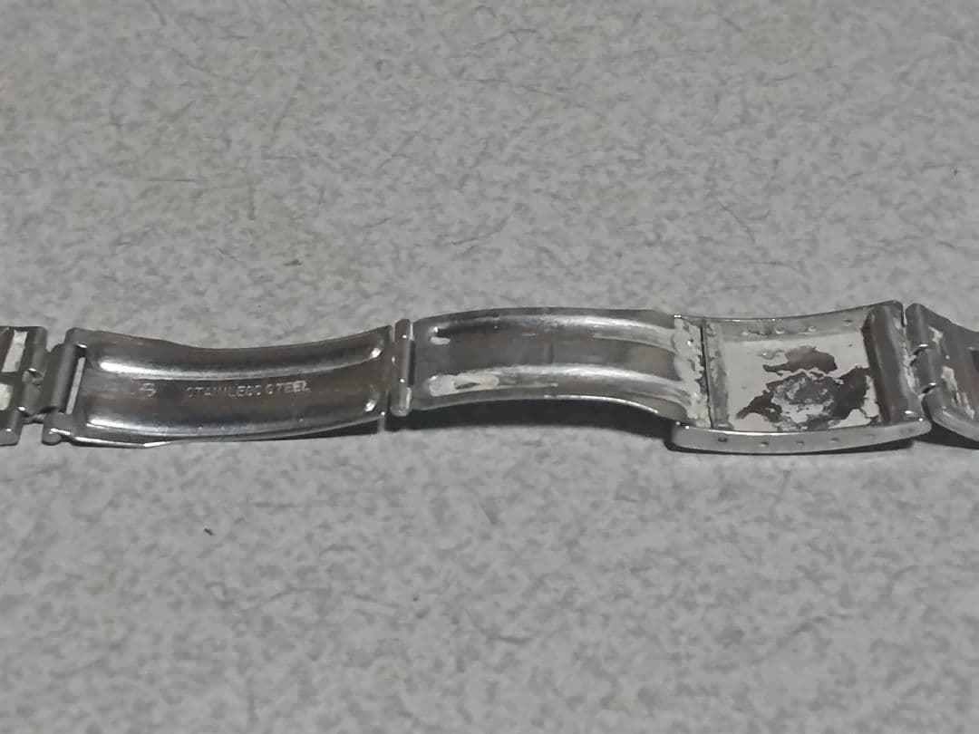 タ*ン様 セイコー　5スポーツ純正ブレス(7019　601)　※付着物のためジャ