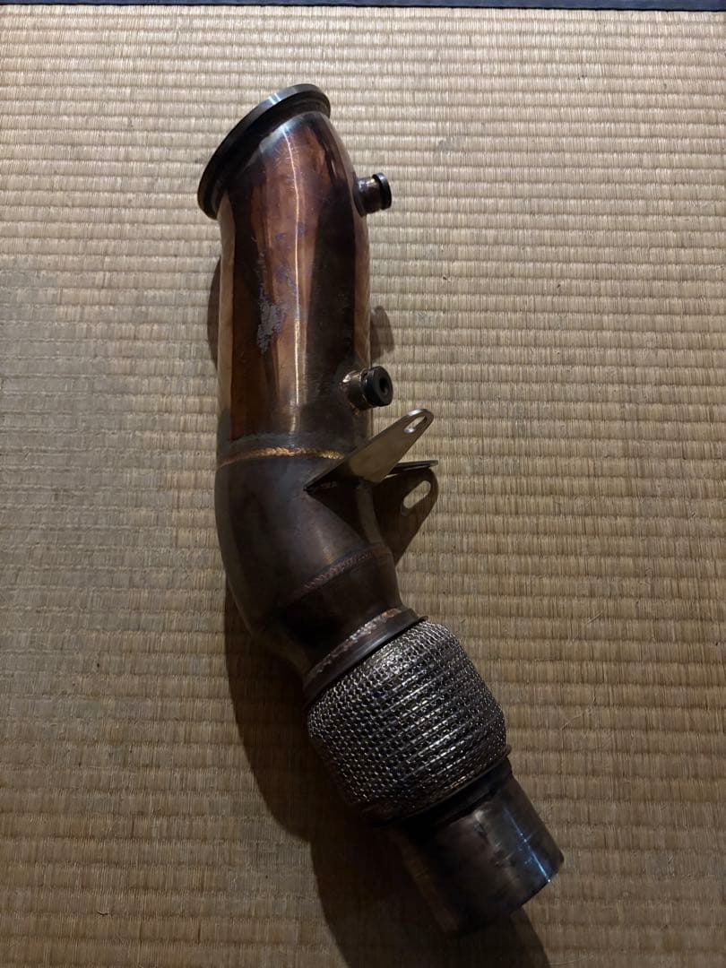  B48 ダウンパイプ　触媒　ストレート　パイプ　触スト キャタレス