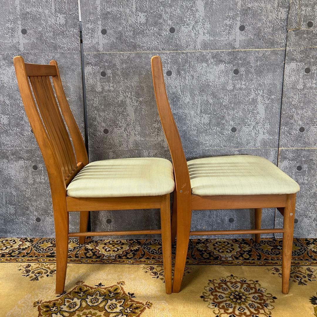 ꧁カリモク家具 karimoku꧂オールドカリモク ダイニングチェア4脚セット