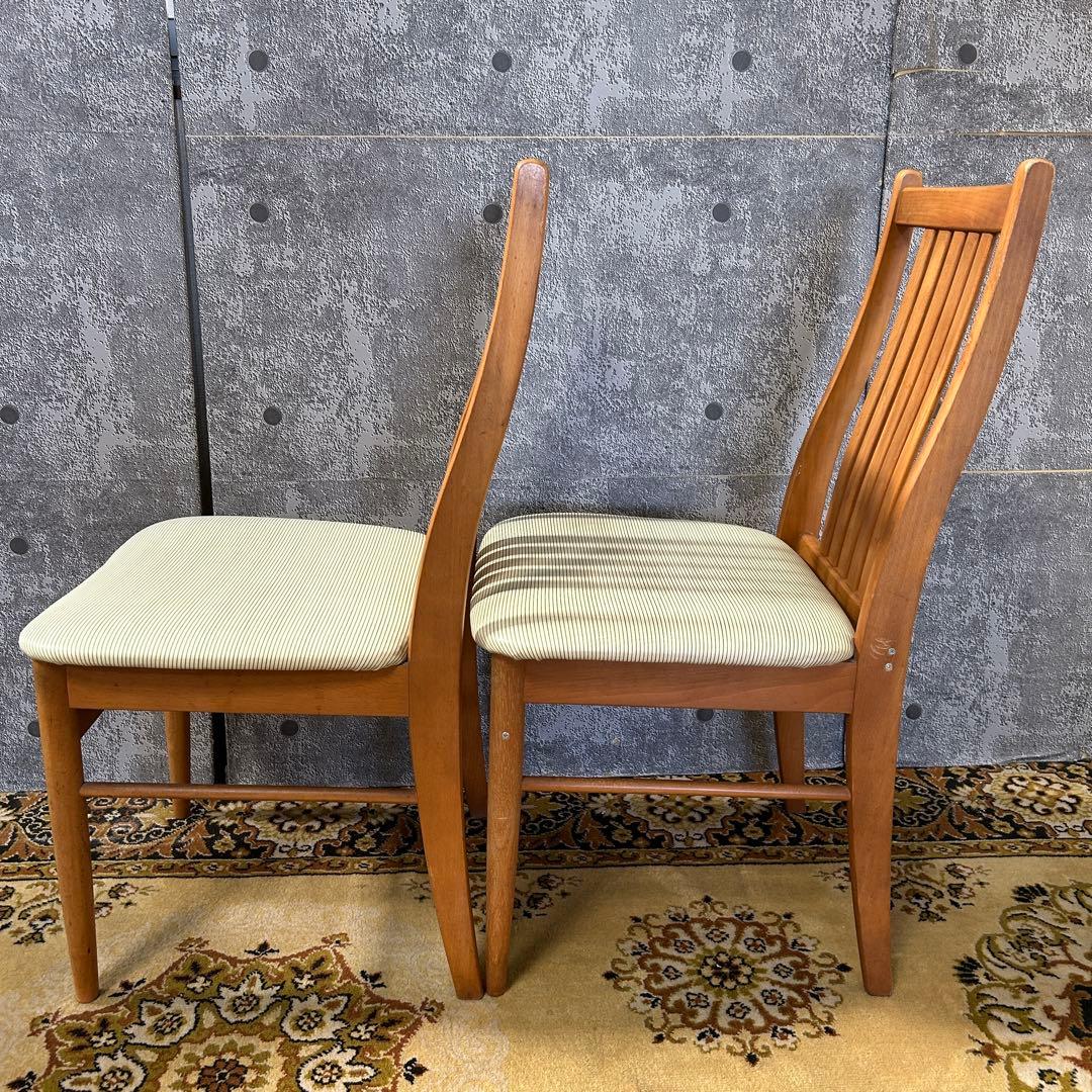 ꧁カリモク家具 karimoku꧂オールドカリモク ダイニングチェア4脚セット