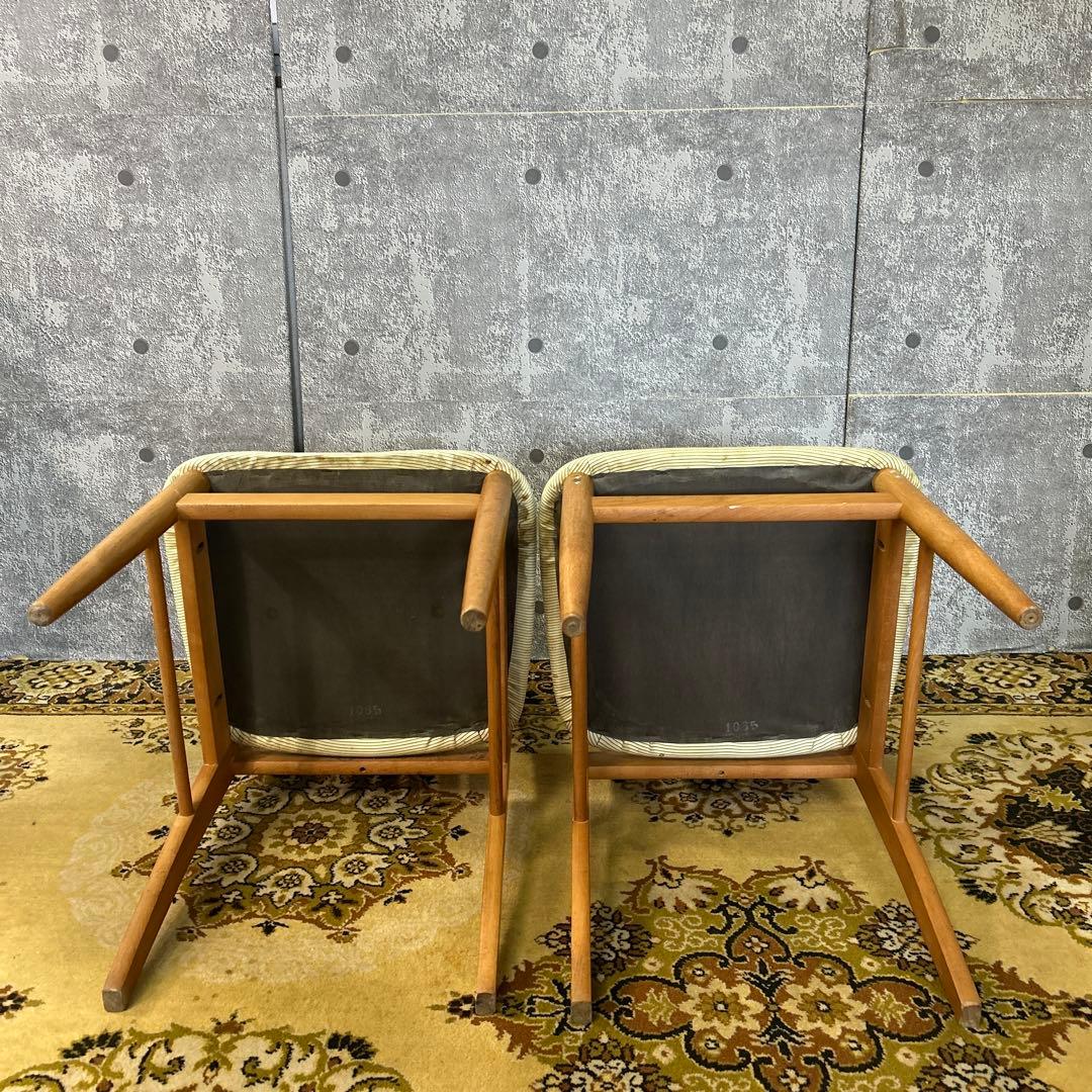 ꧁カリモク家具 karimoku꧂オールドカリモク ダイニングチェア4脚セット