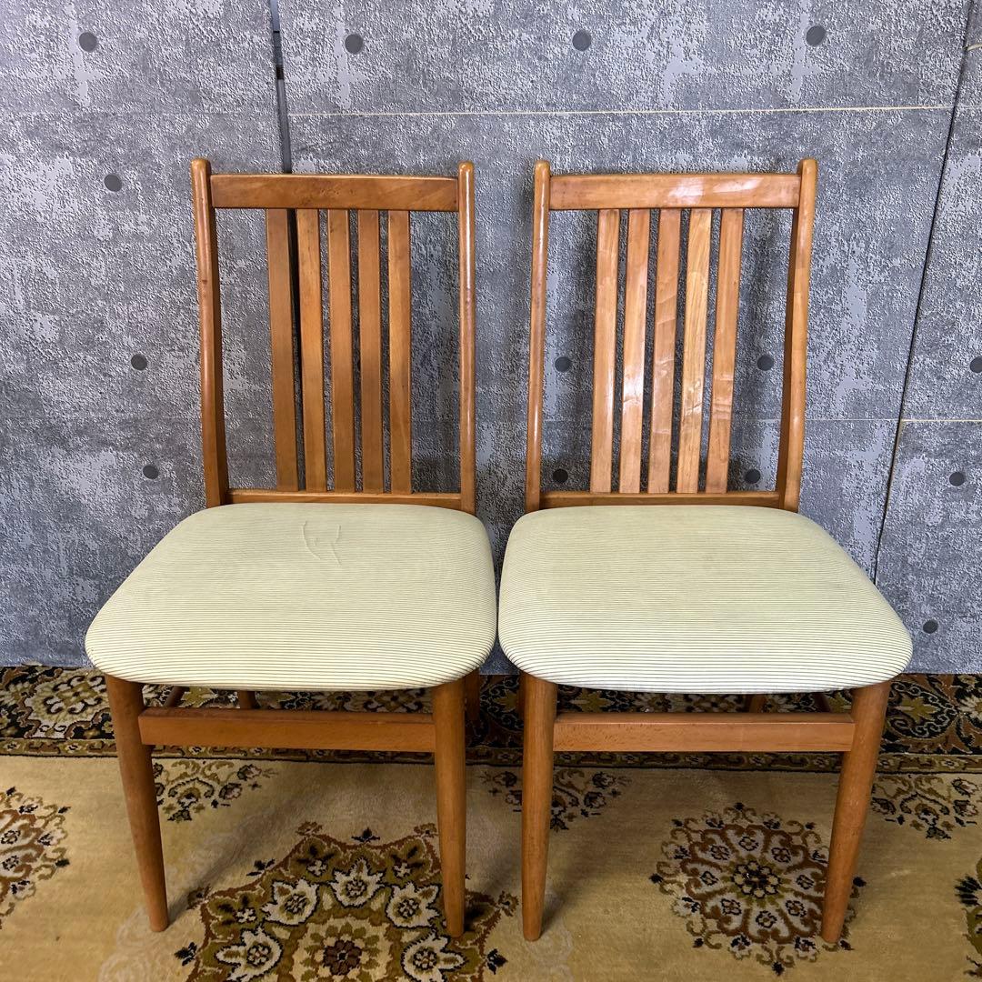 ꧁カリモク家具 karimoku꧂オールドカリモク ダイニングチェア4脚セット