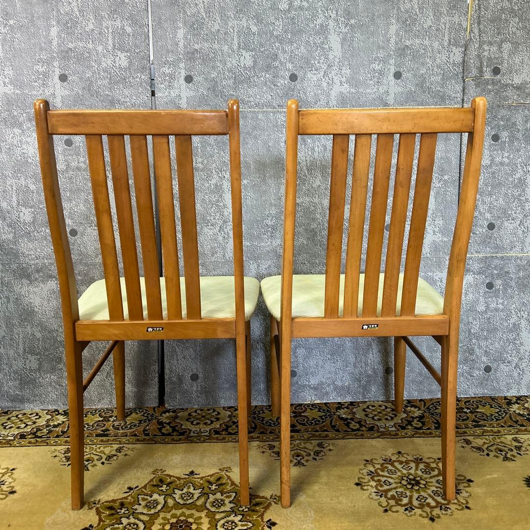 ꧁カリモク家具 karimoku꧂オールドカリモク ダイニングチェア4脚セット