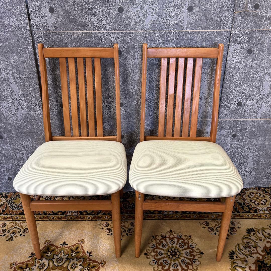 ꧁カリモク家具 karimoku꧂オールドカリモク ダイニングチェア4脚セット