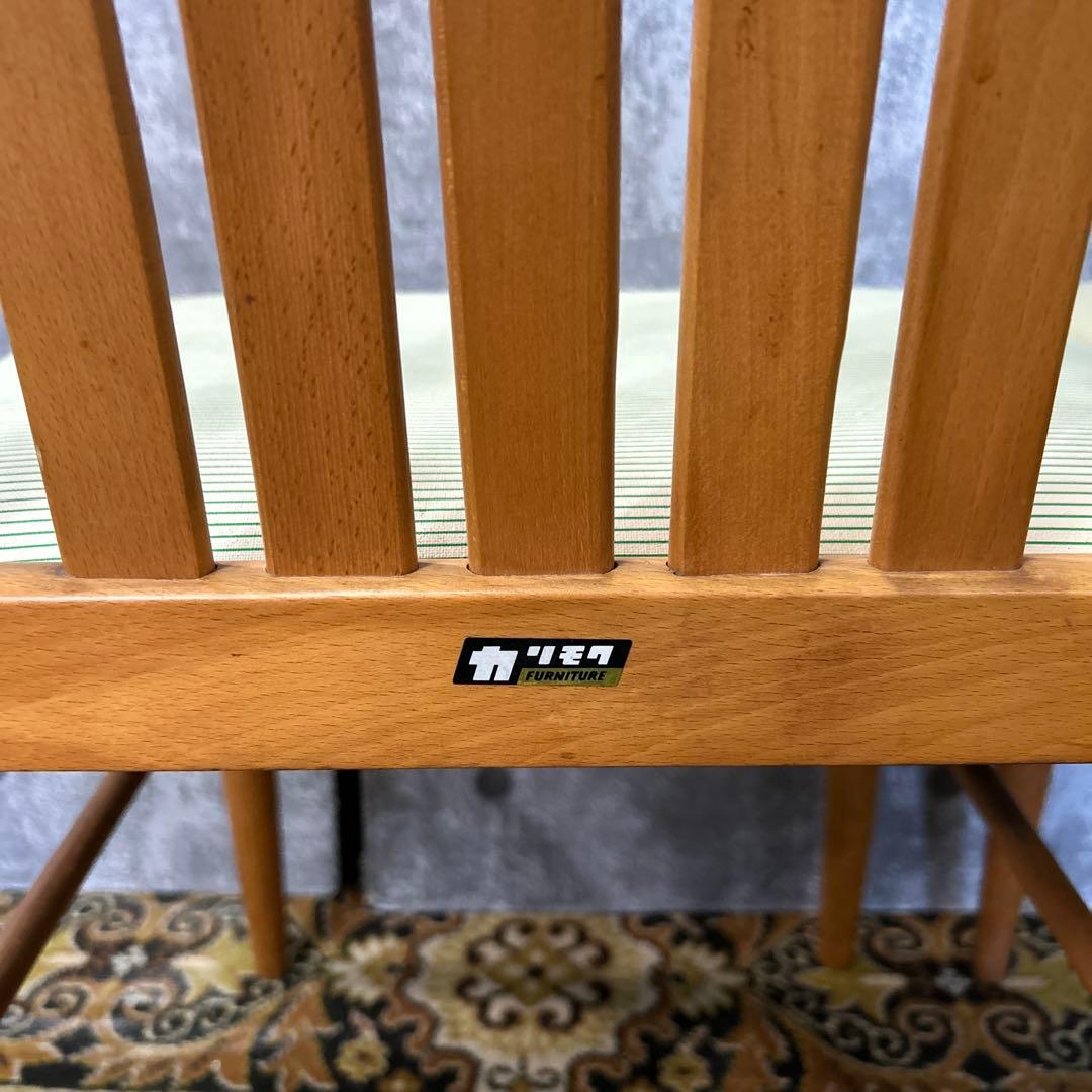 ꧁カリモク家具 karimoku꧂オールドカリモク ダイニングチェア4脚セット