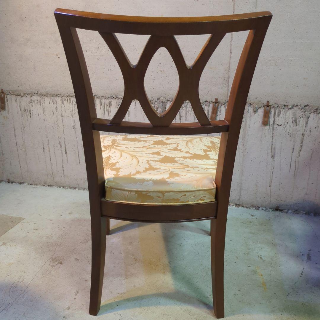 Drexel Heritageドレクセルヘリテイジ ダイニングチェア 葉模様