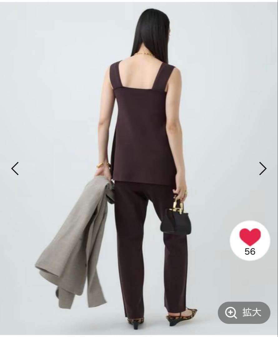 Chaos シルクコンフレアタンク