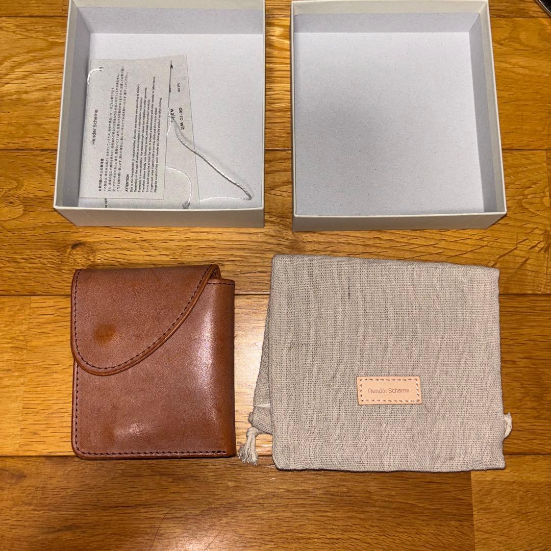 Hender Scheme 財布　brown 値下げしました！