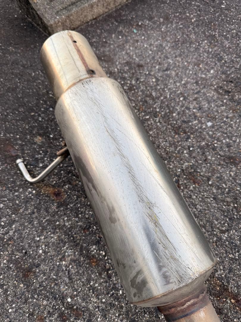 アルテッツァ SXE10 ＆ GXE10 サムライパワー砲弾マフラー