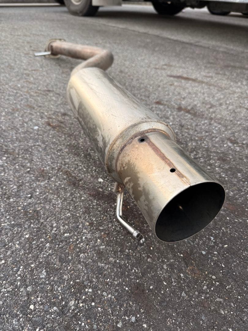 アルテッツァ SXE10 ＆ GXE10 サムライパワー砲弾マフラー