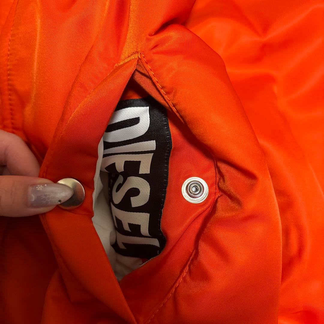 DIESEL/ディーゼル MA-1 リバーシブル フライトジャケット S