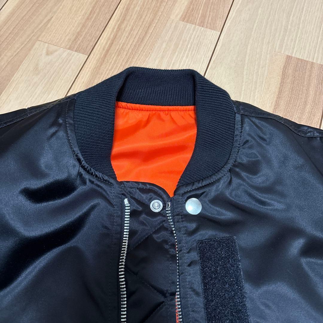 DIESEL/ディーゼル MA-1 リバーシブル フライトジャケット S