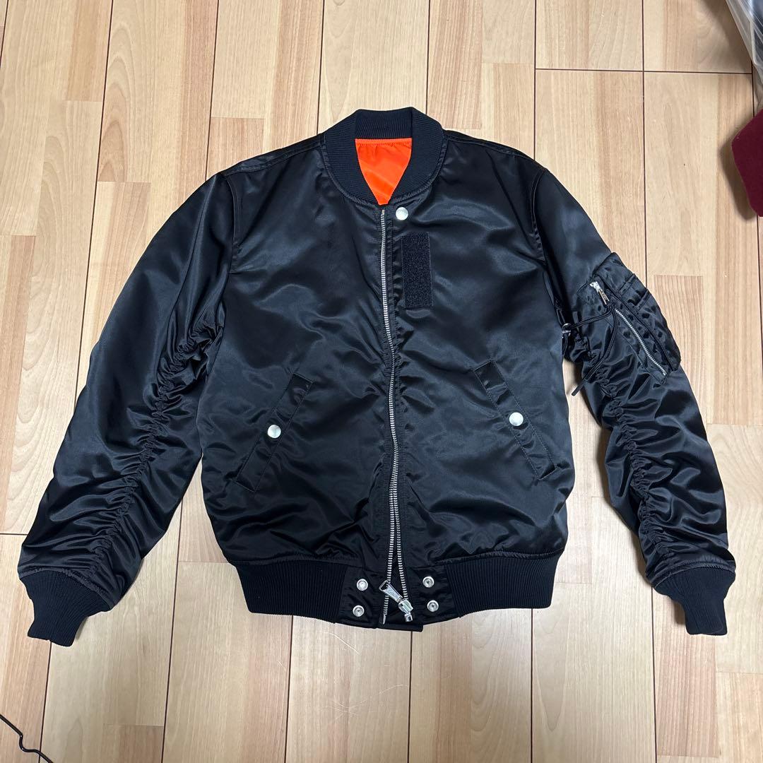 DIESEL/ディーゼル MA-1 リバーシブル フライトジャケット S