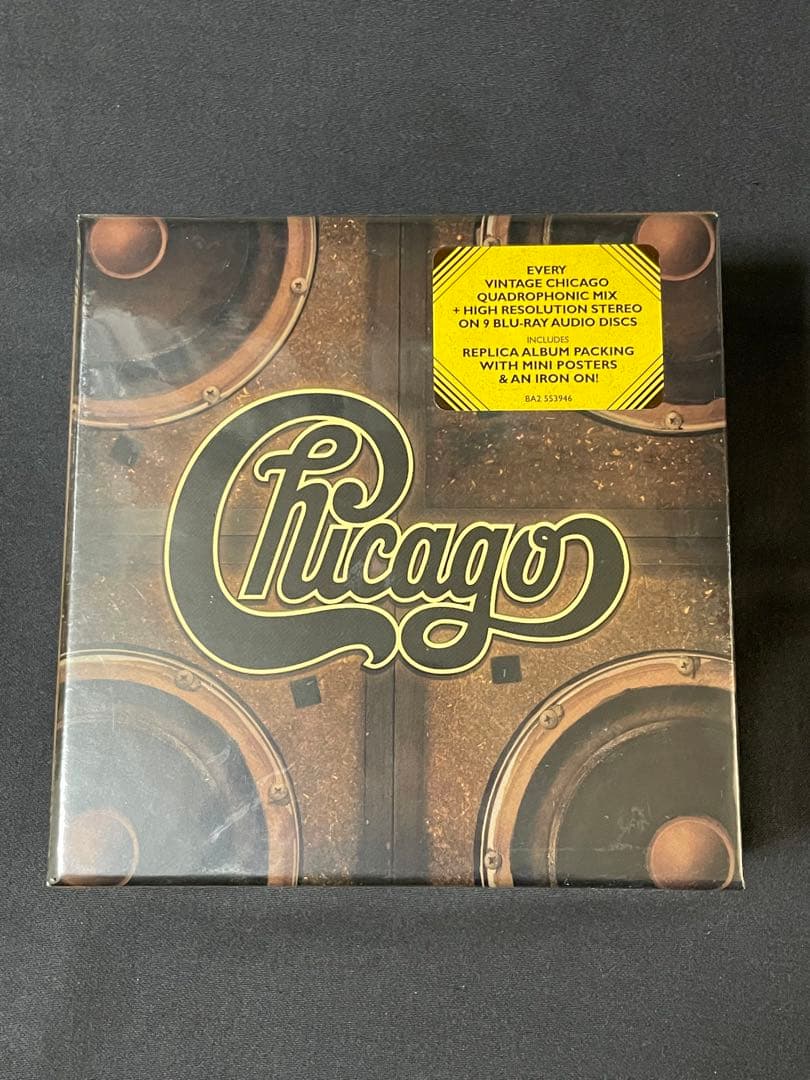 Chicago Quadio Box (9 Blu-Ray Audio) 新品