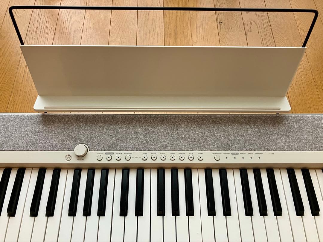 カシオ casiotone CT-S1 WE 61鍵キーボード