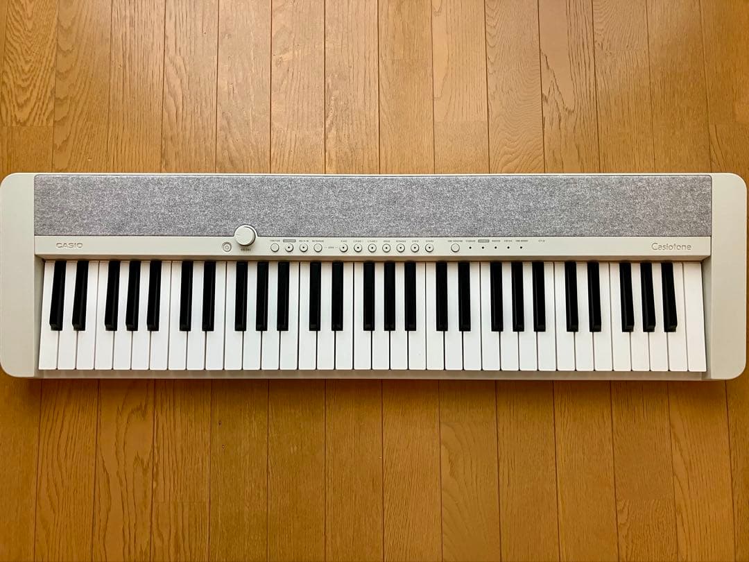カシオ casiotone CT-S1 WE 61鍵キーボード