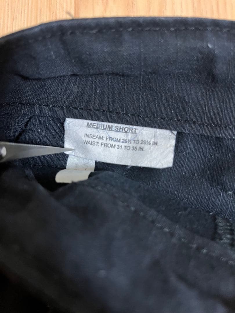 パンツ TRU-SPEC ACU CORDURA PANT BLACK M-SHORT