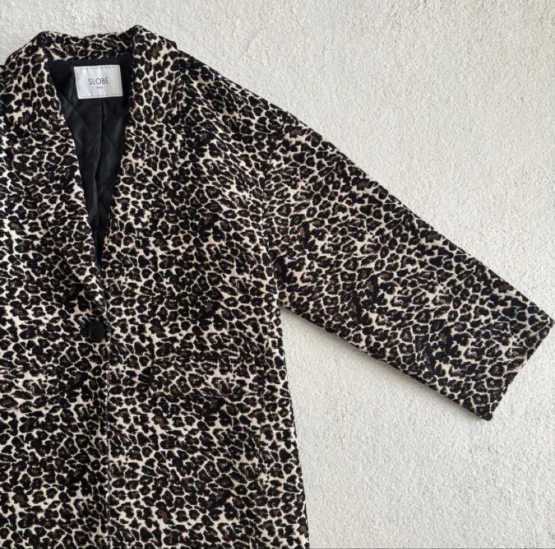 レオパード　豹柄　コート