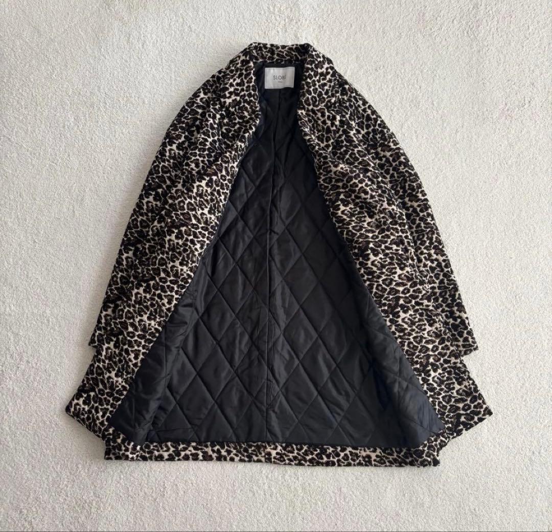 レオパード　豹柄　コート