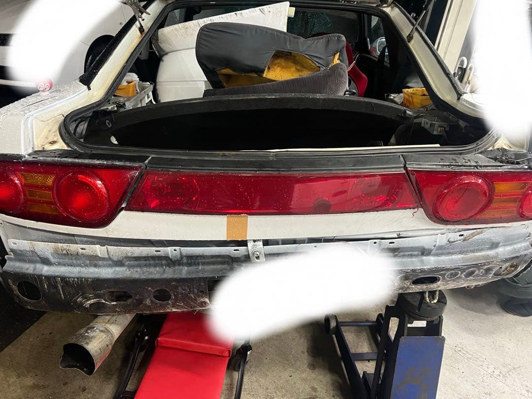 180sx 社外テールランプ　左右ガーニッシュセット