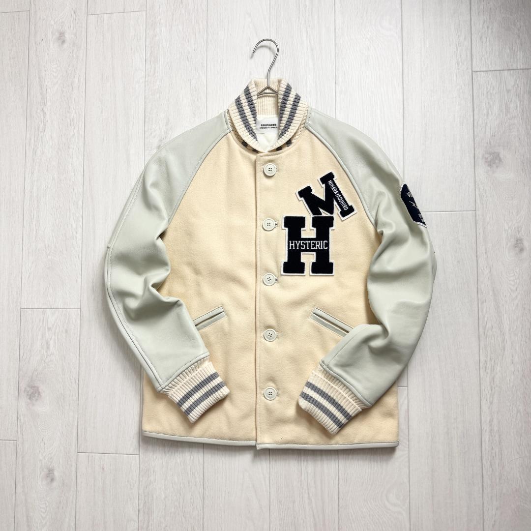 【極美品高級モデル☆ヒスガール】ヒステリックグラマー ミハラヤスヒロ革スタジャン