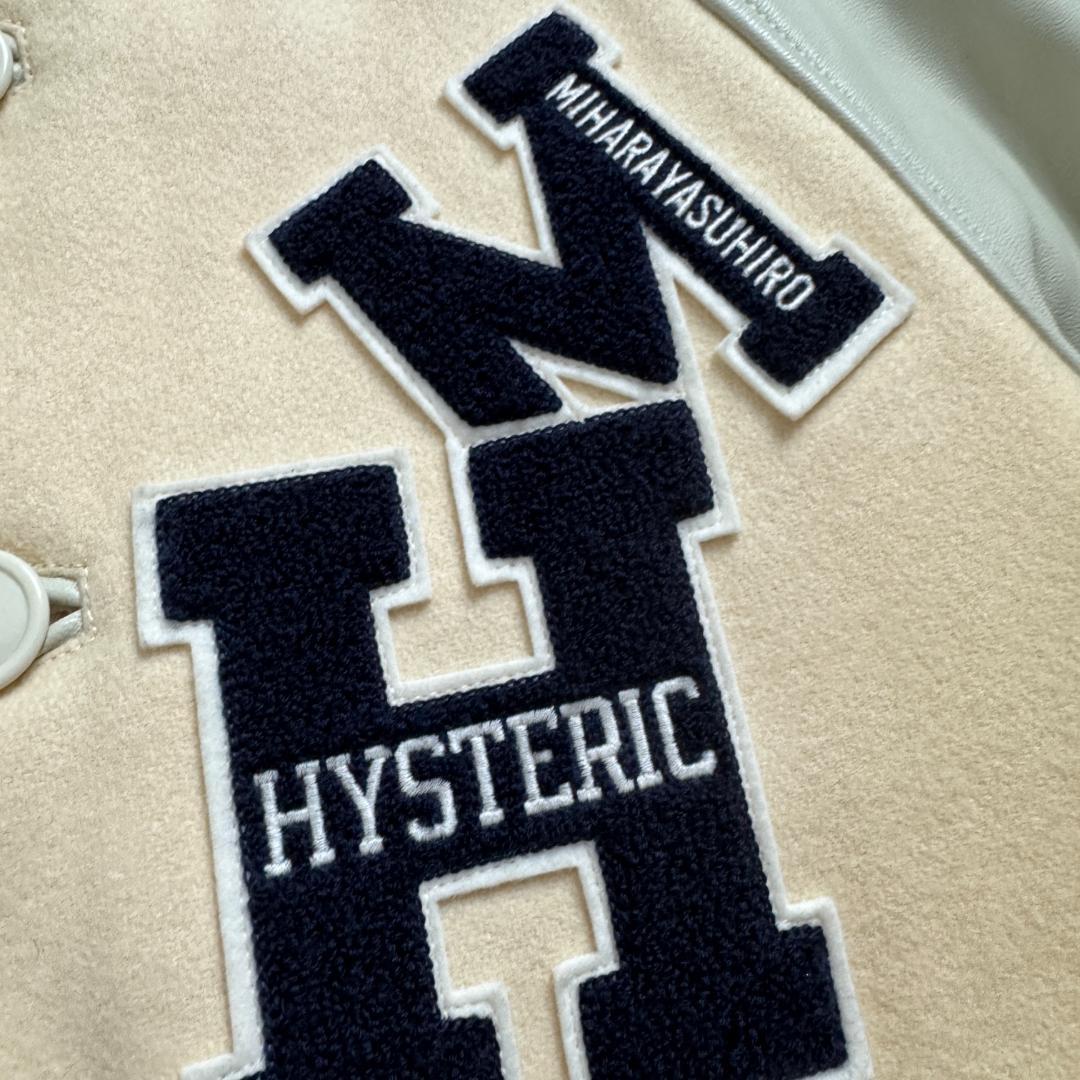 【極美品高級モデル☆ヒスガール】ヒステリックグラマー ミハラヤスヒロ革スタジャン