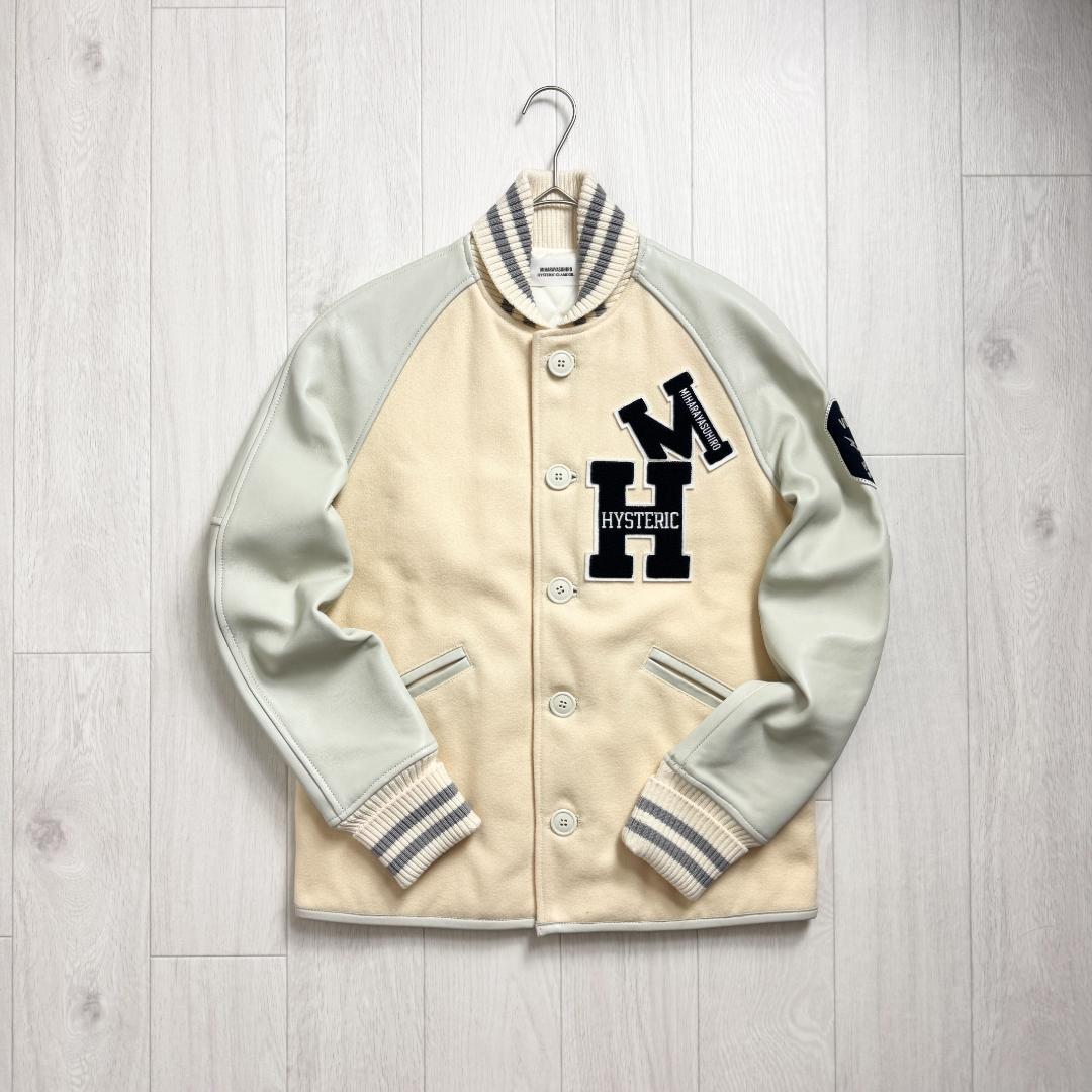 【極美品高級モデル☆ヒスガール】ヒステリックグラマー ミハラヤスヒロ革スタジャン