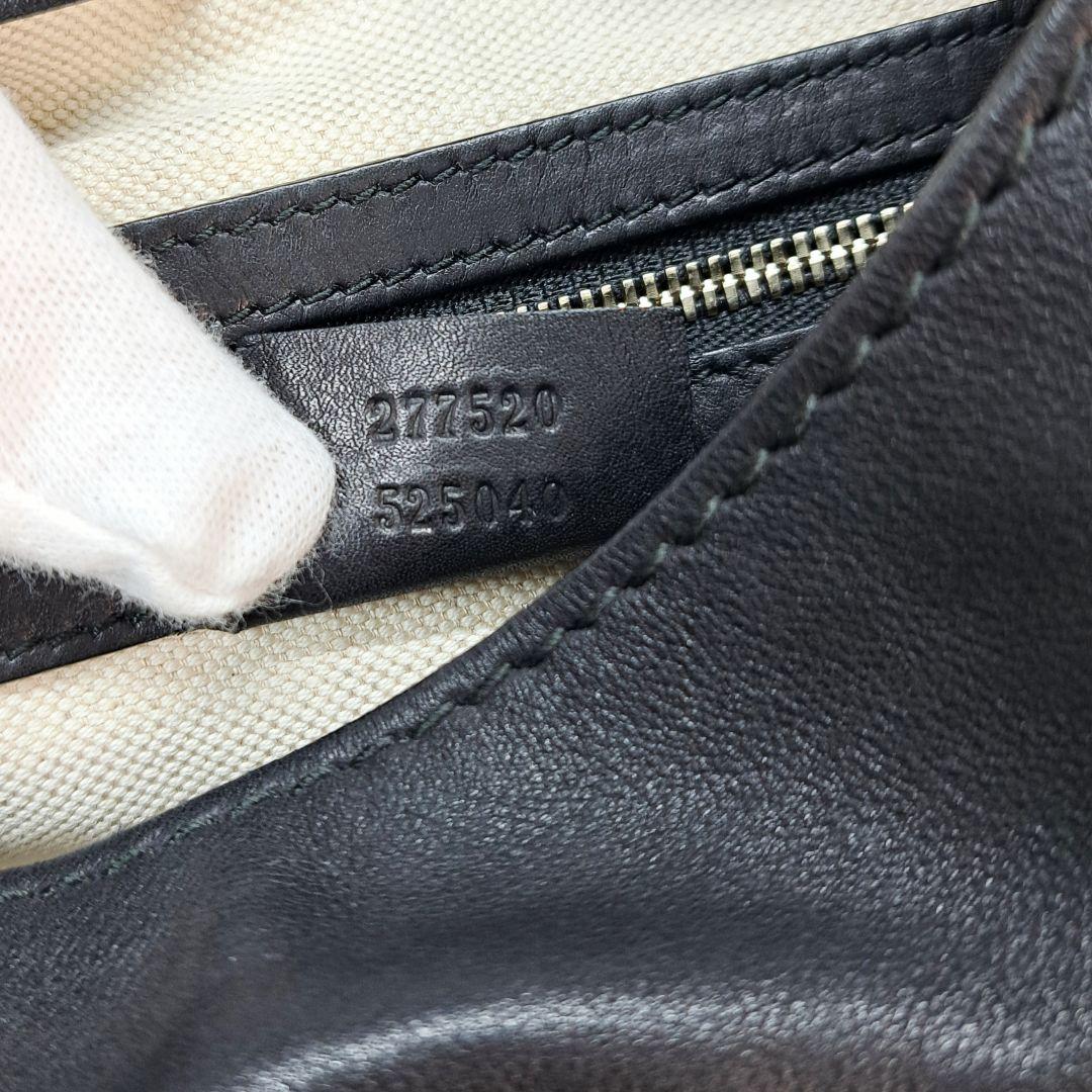 GUCCI ワンショルダー ニュージャッキー レザー ブラック