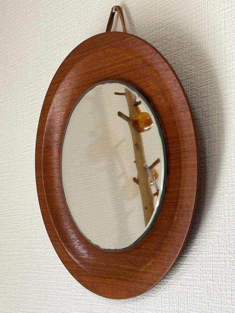 GOLDCRAFT ゴールドクラフト ビンテージ 壁掛けミラー　鏡　レトロ