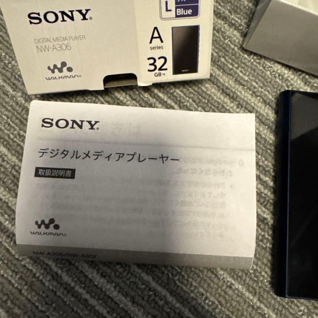 SONY NW-A306 ネイビー