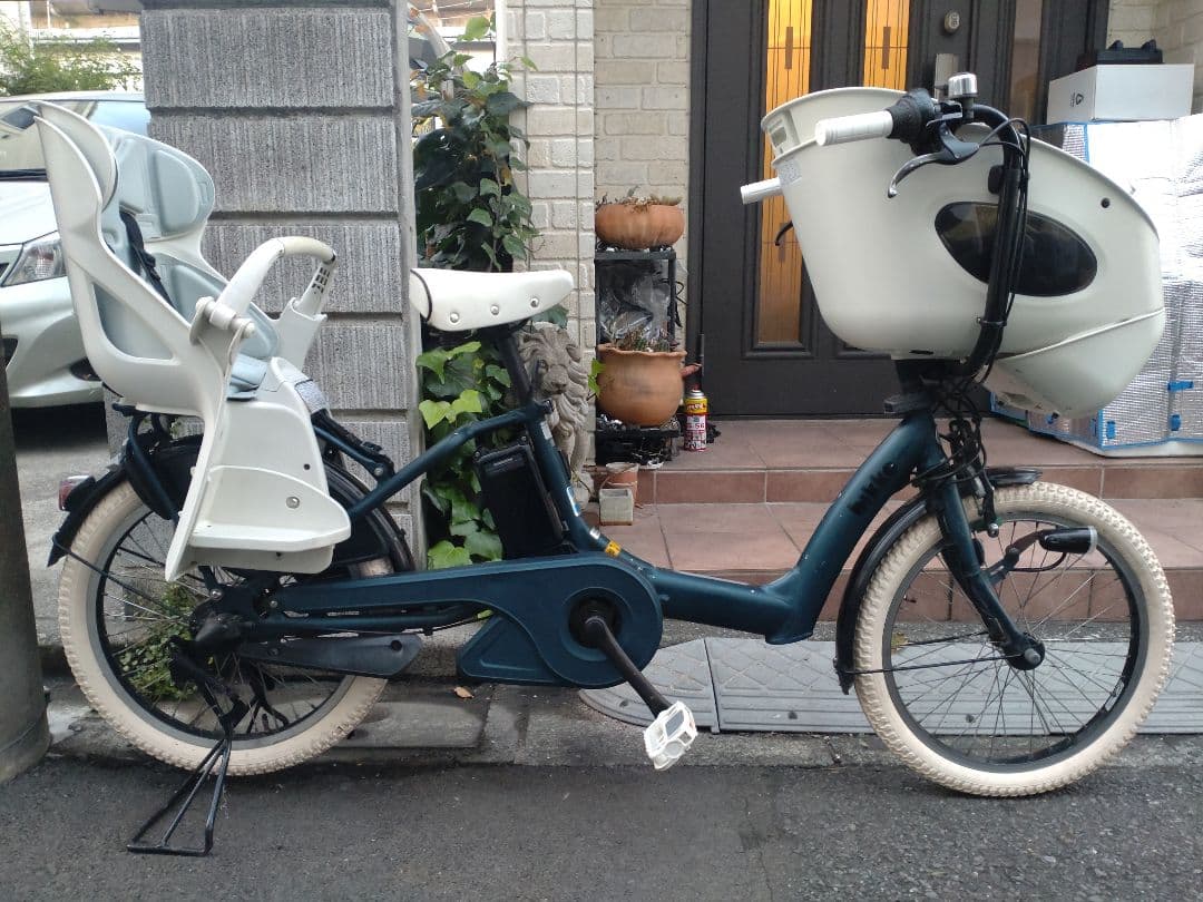 配送可★直接引渡可【ビッケポーラー bikke】電動アシスト自転車★３人乗子供乗