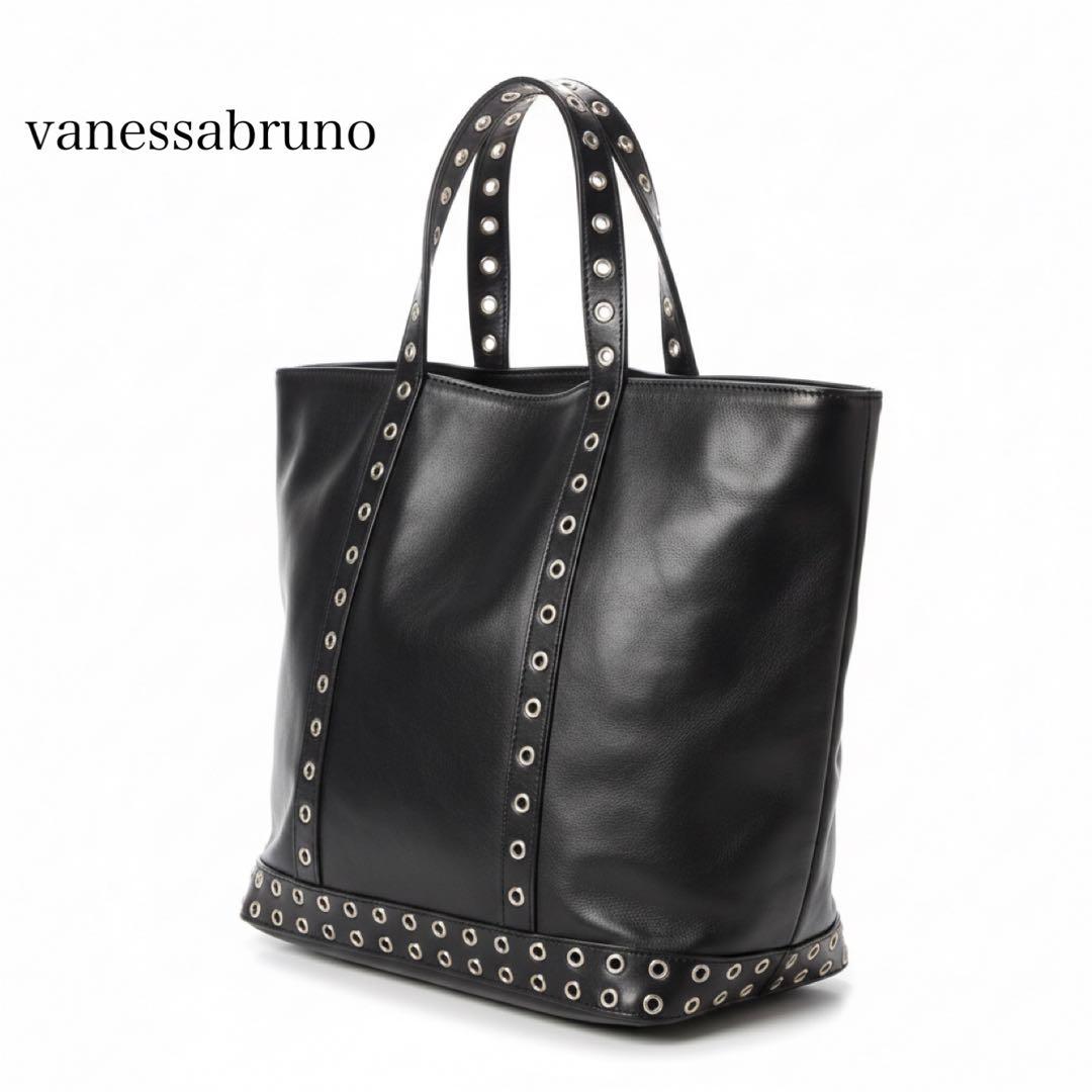 良品　vanessabruno レザーパンチングトートバッグ