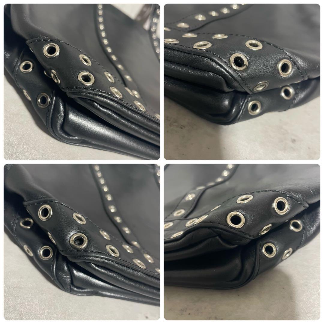 良品　vanessabruno レザーパンチングトートバッグ