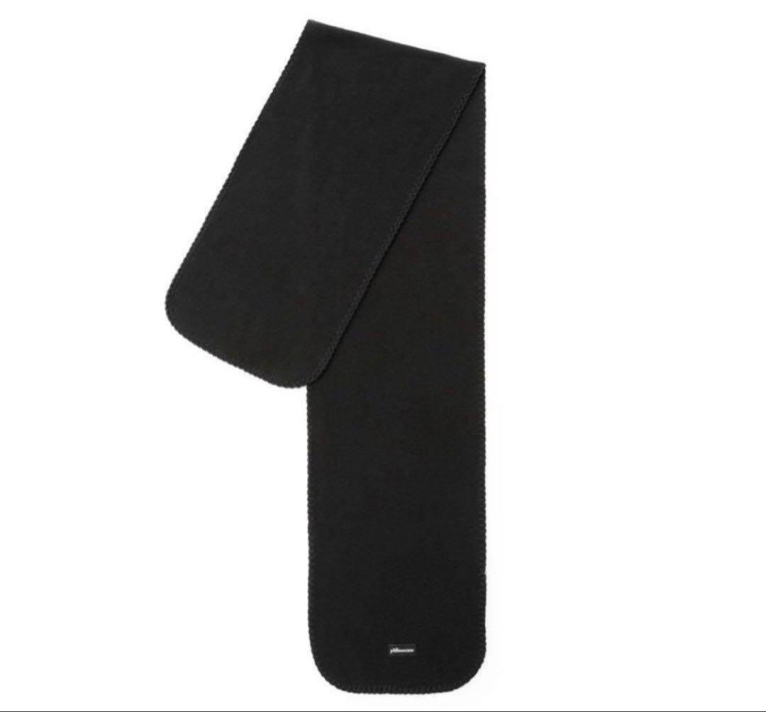 小物 plllllleeeasse fleece scarf BLACK