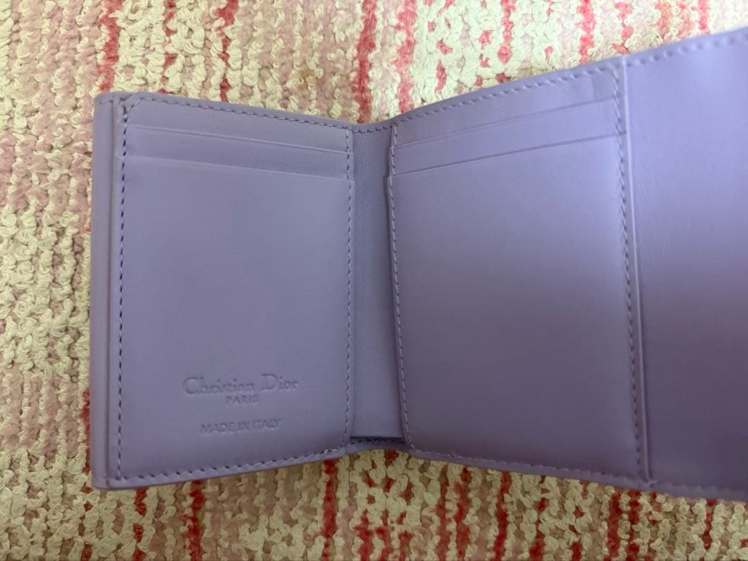 Christian Dior ウォレット　日本限定　ライラック
