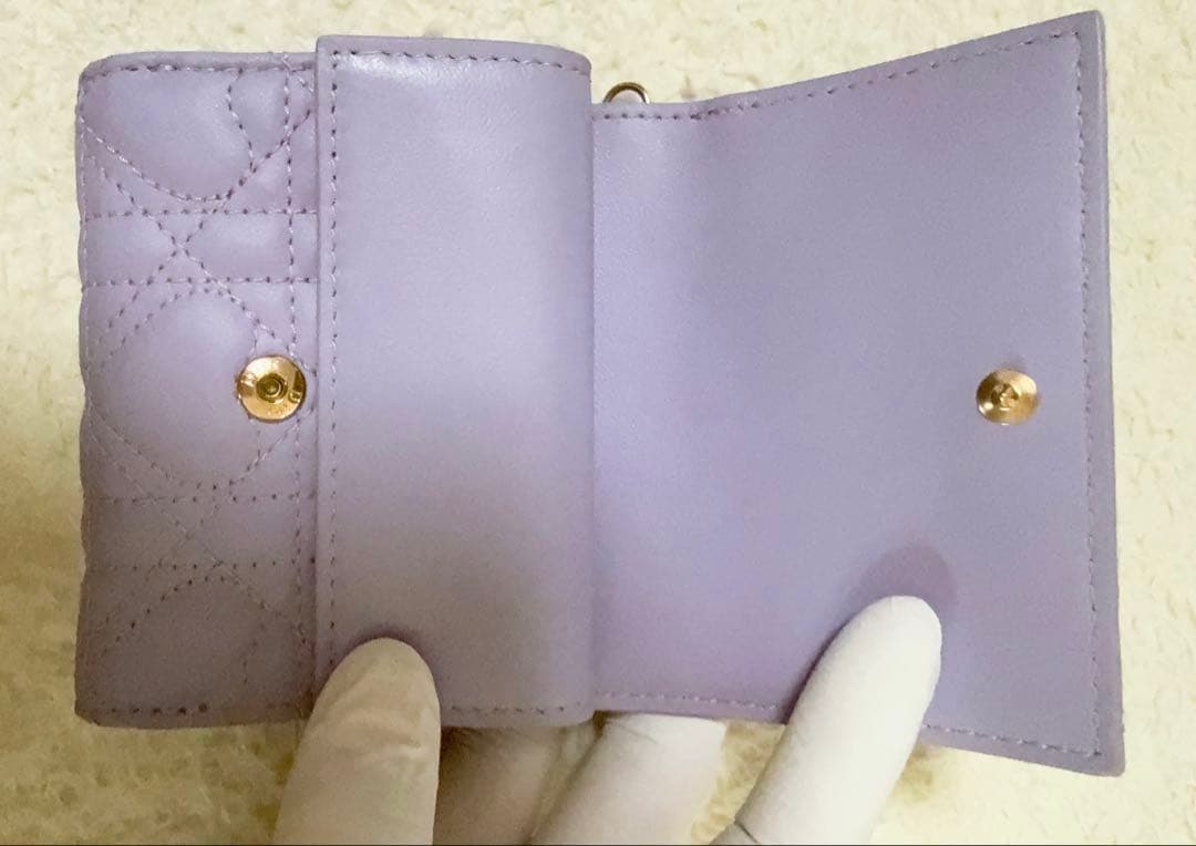 Christian Dior ウォレット　日本限定　ライラック