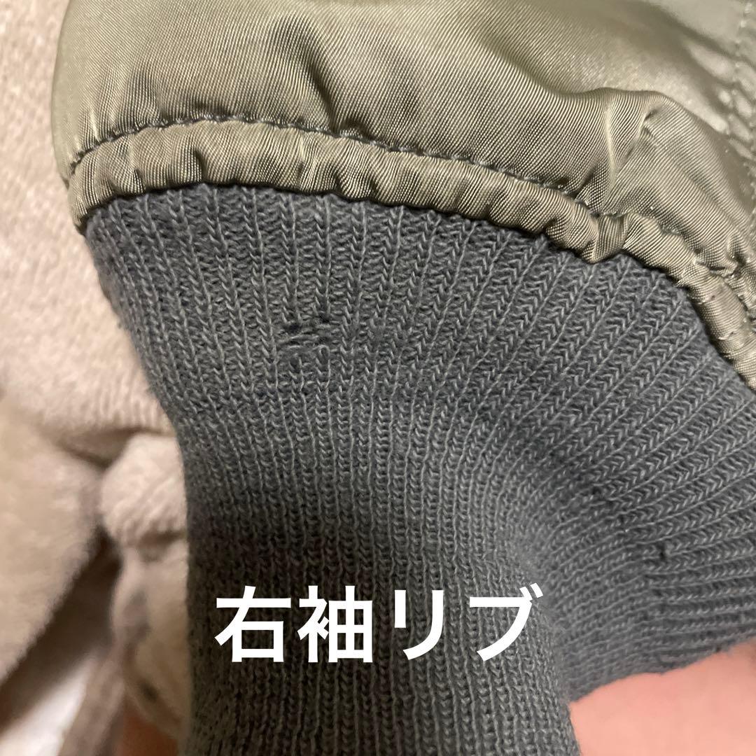 90s USA製 ALPHA N2B フライトジャケット N-2B オリーブ