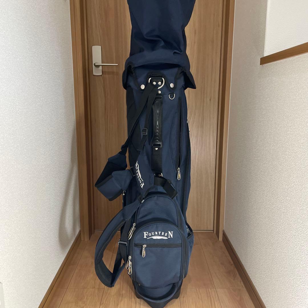 Fourteen キャディバッグ ネイビー
