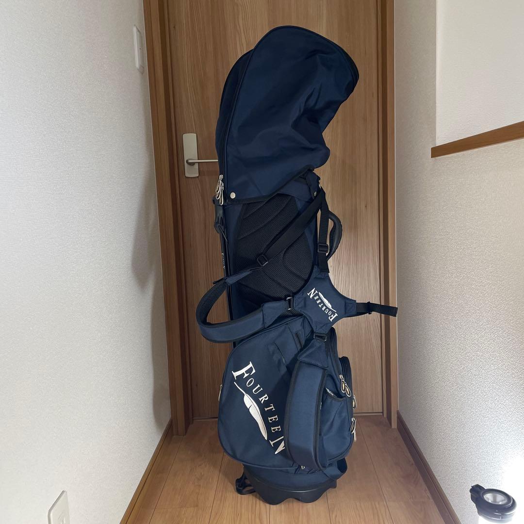 Fourteen キャディバッグ ネイビー