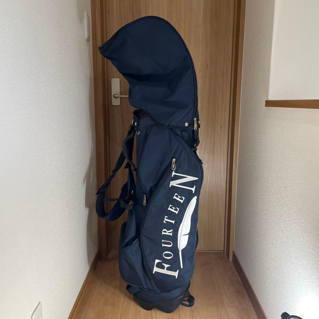 Fourteen キャディバッグ ネイビー