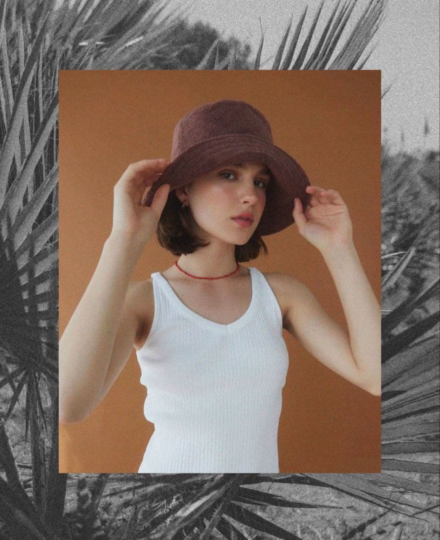 ALEXIA STAM アリシアスタン テリーバケットハット