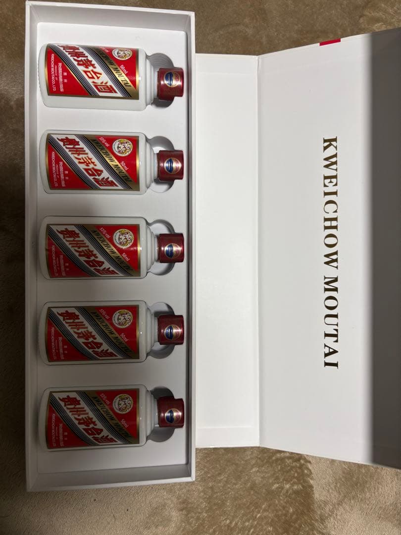 【値下げ】Kweichow Moutai五本入セット